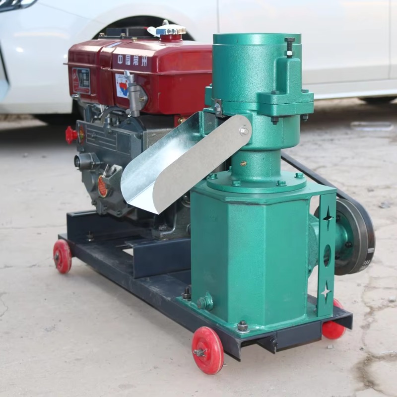 Wood Pellet Making Machine - Nova Máquina de Pellets de Ração