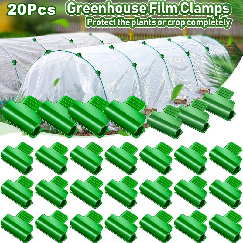 Greenhouse Plastic Film - Clipe de laminação verde com 20