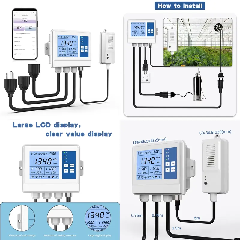 Farming Agriculture - Controlador Climático Inteligente Wifi para Agricultura
