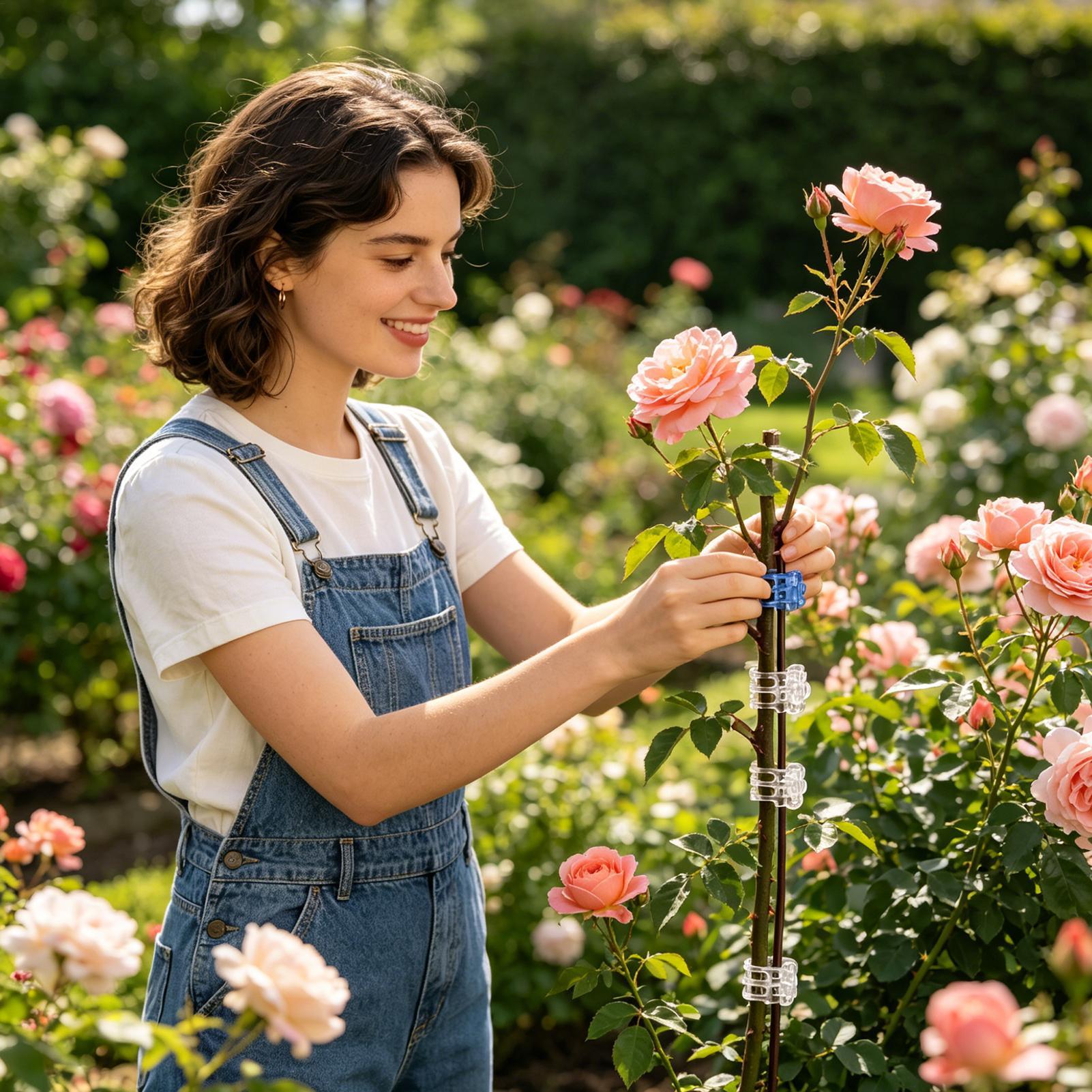Clipes para Orquídeas 60 Peças - Greenhouse Plastic Film avaliação e preço