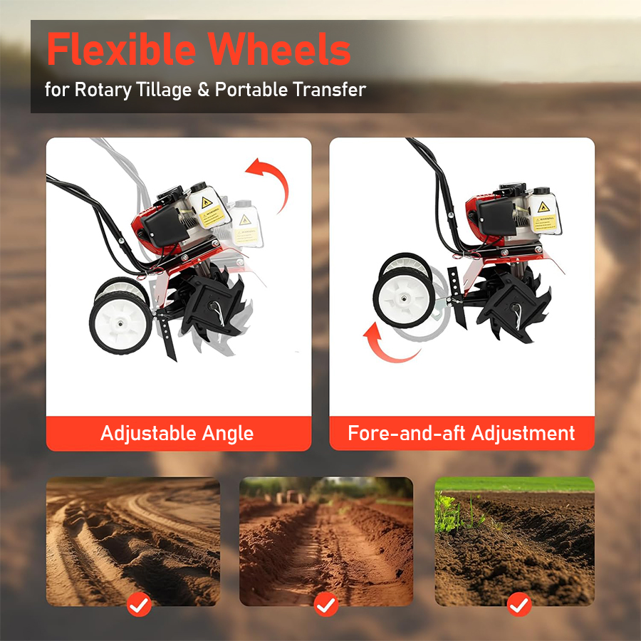 Microcultivador a Gasolina Tun - Farming Equipment For Agriculture avaliação e preço
