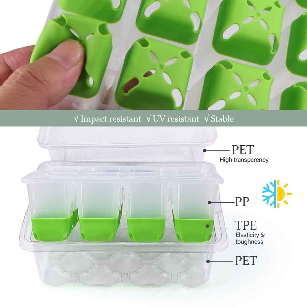 Mudas Starter Tray Kit com tam - Greenhouse Plastic Film avaliação e preço