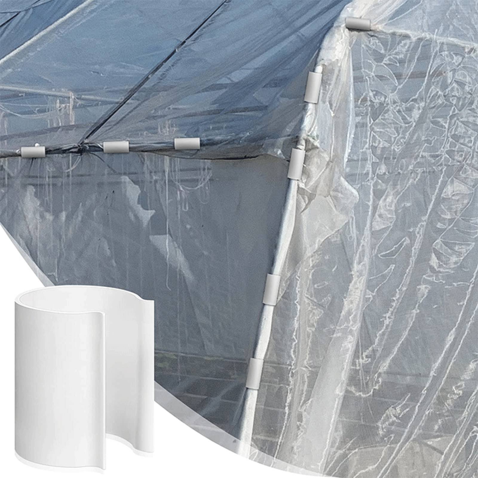 32 Peças de Clipe para Estufa  - Greenhouse Plastic Film avaliação e preço