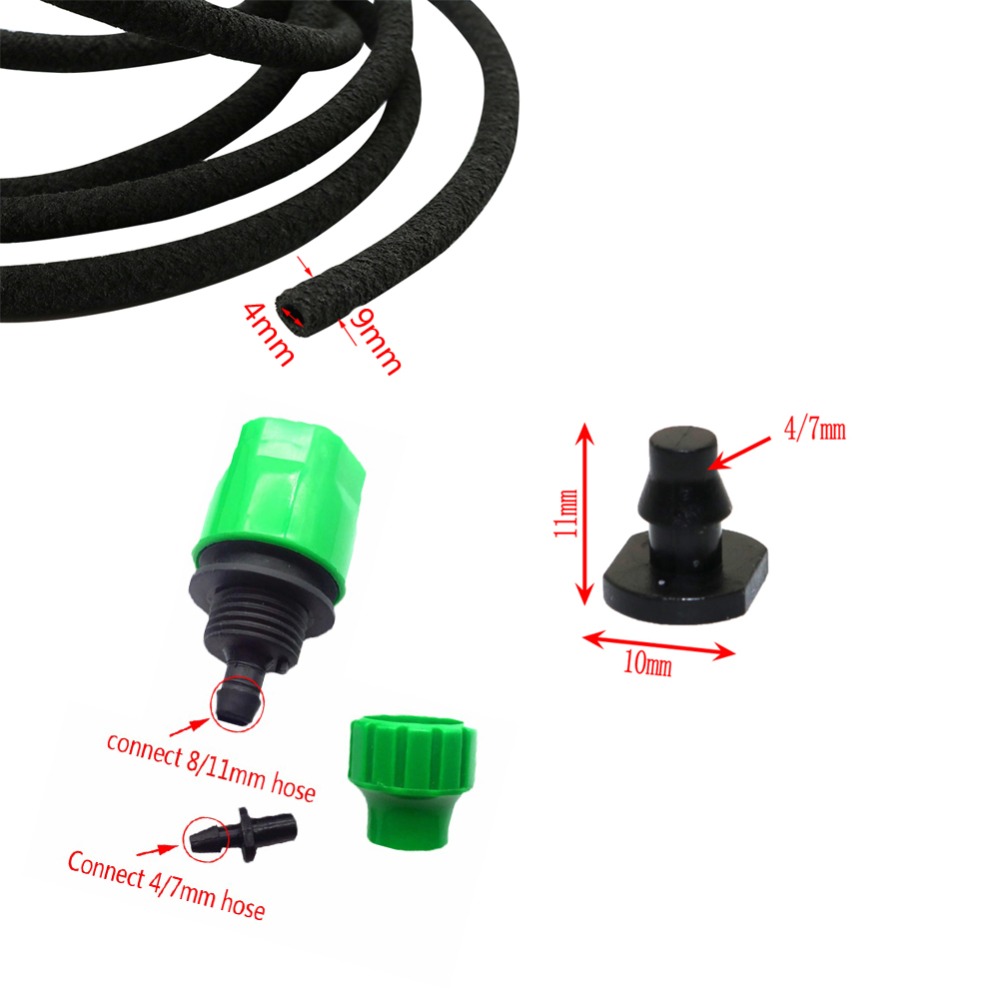 10M Soaker Mangueira Waterig K - Agriculture Farming Kit avaliação e preço